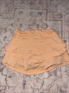 Athleta Girls Discontinued Peach Tiered Skort